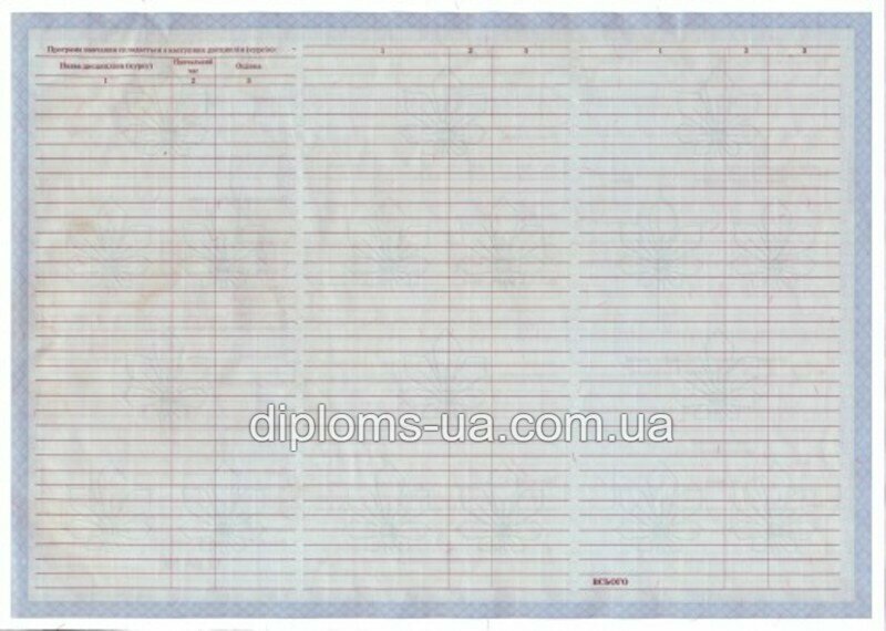 Купить Диплом колледжа 2000-2010 года в Киеве